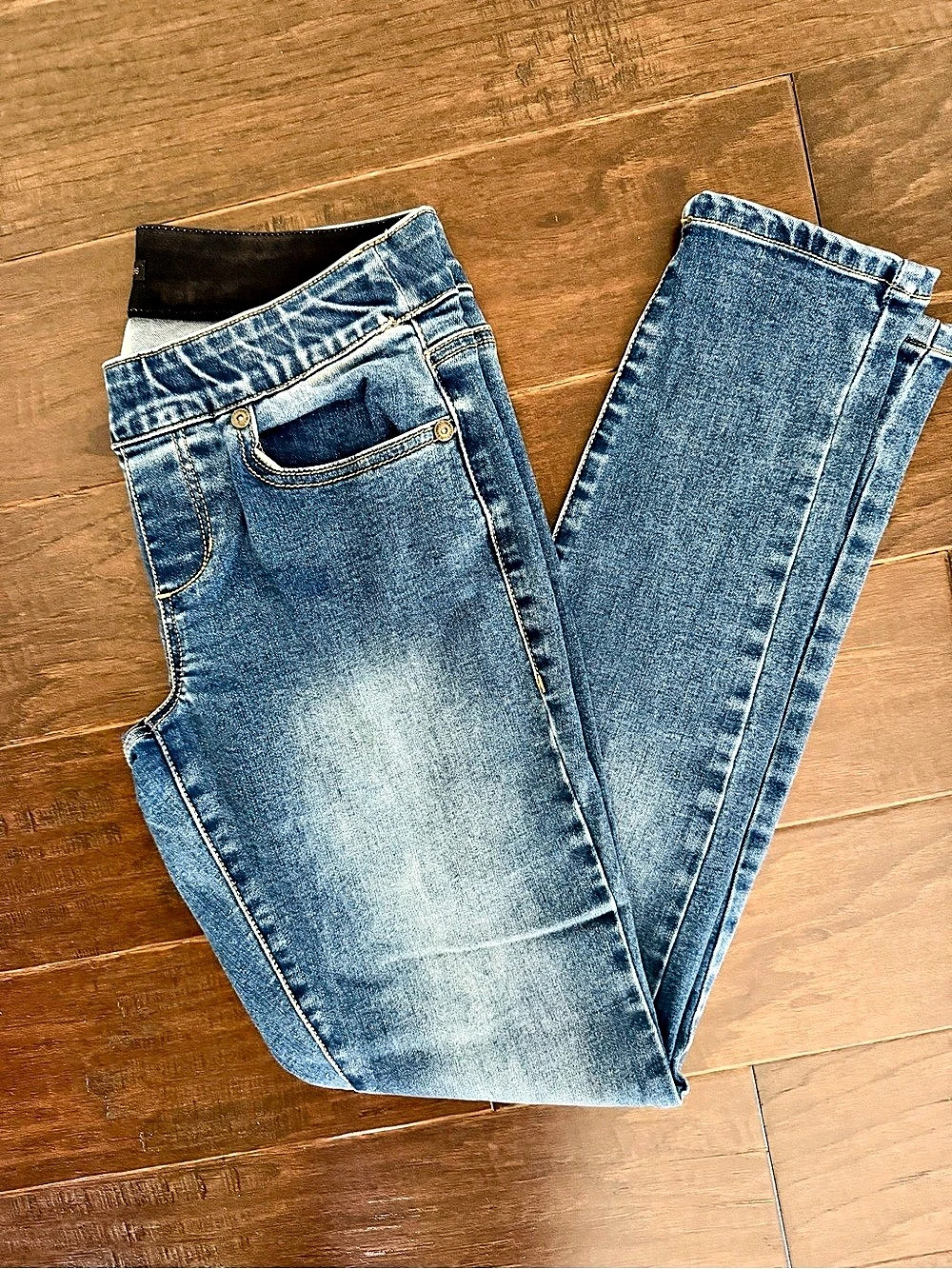 Maurices Cool Comfort Crossover High Rise Pull On Super Skinny Jean Skinny Jeans